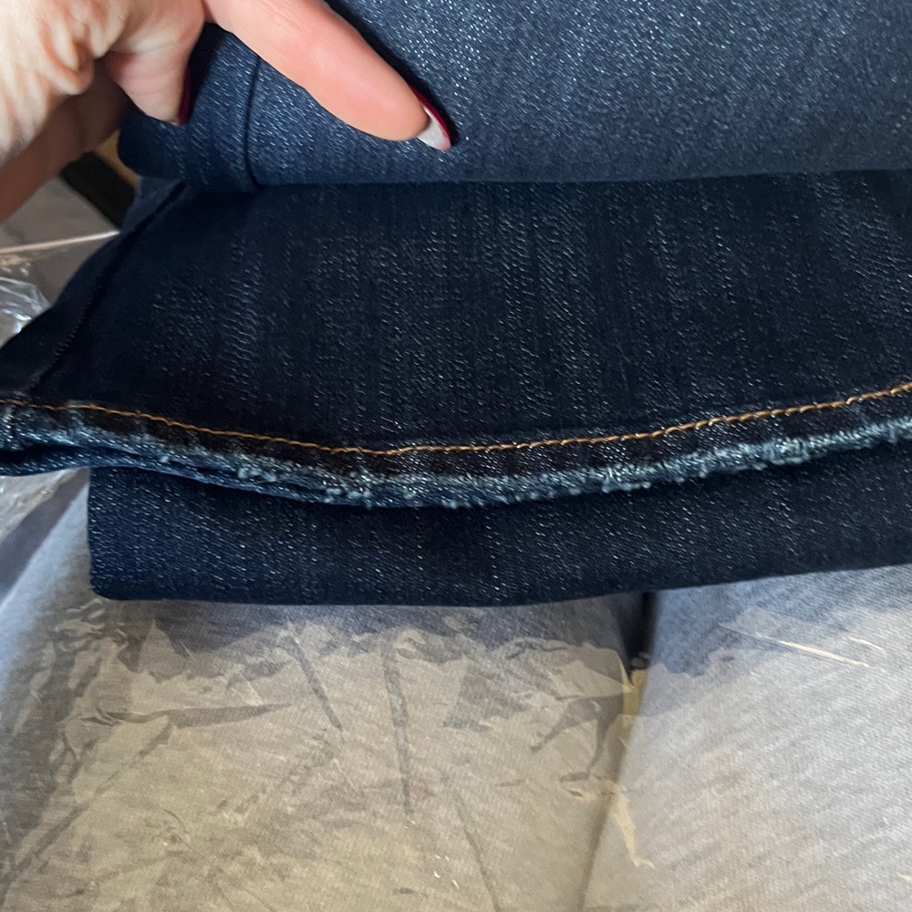 Lucky Brand Womens sz 26 Dark Indigo boot cut flare Y2K NWT - Picture 6 of 11